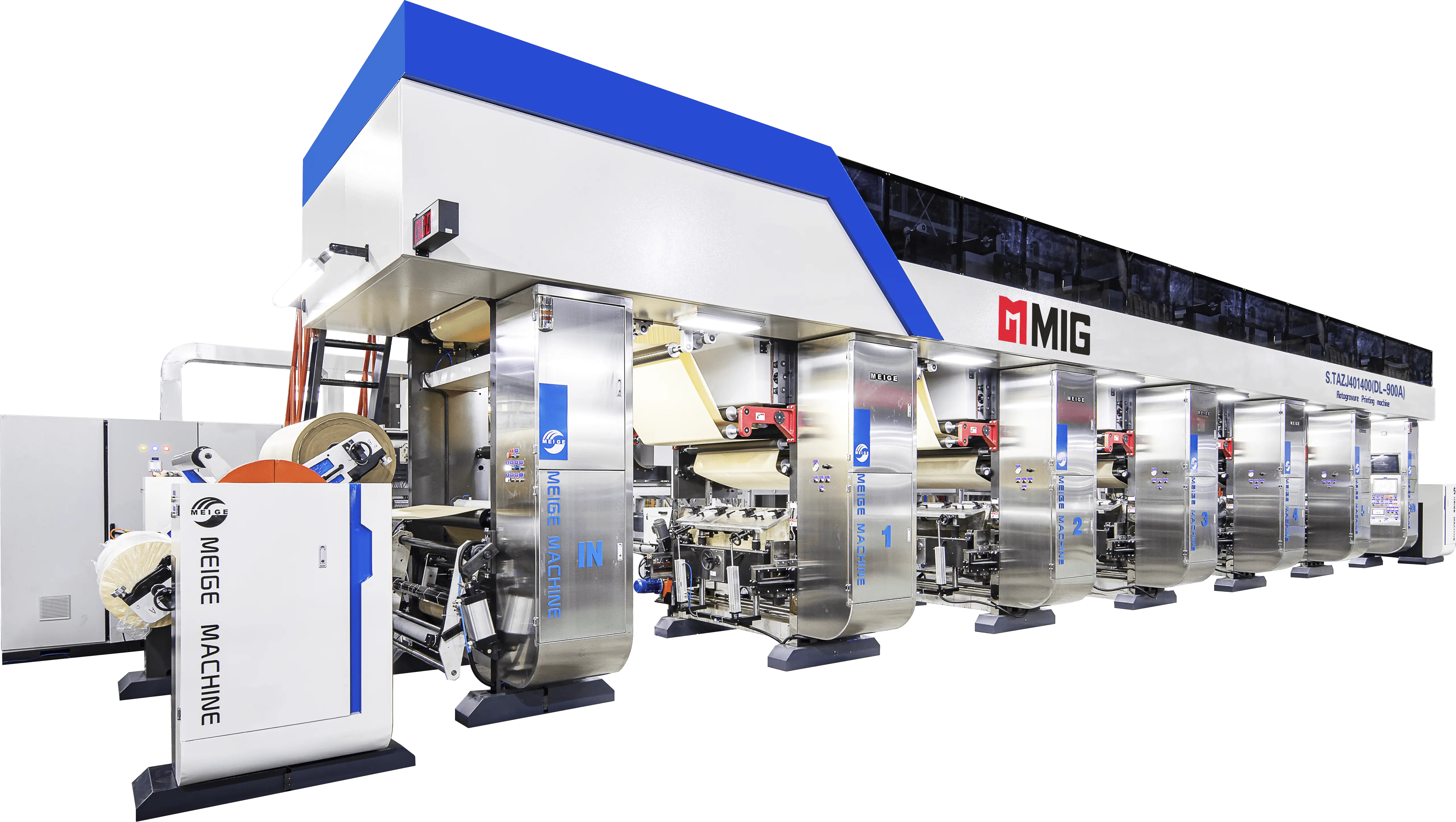 PU Paper Print Machine: Gravure Printing and PU Coating in One Production Line
